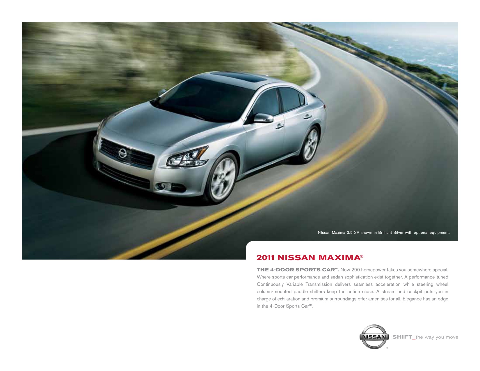 2011 Nissan Maxima Brochure